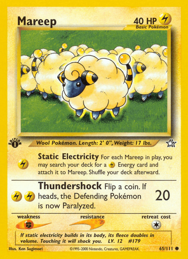 Mareep — 1st Edition