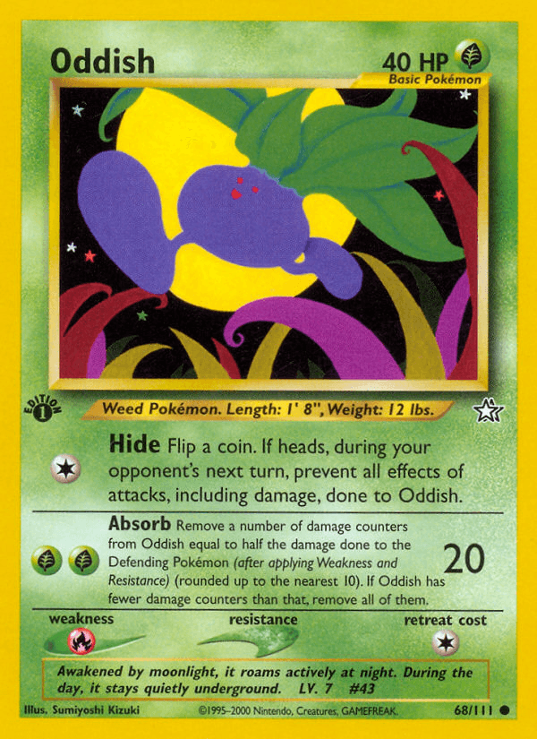 Oddish — 1st Edition