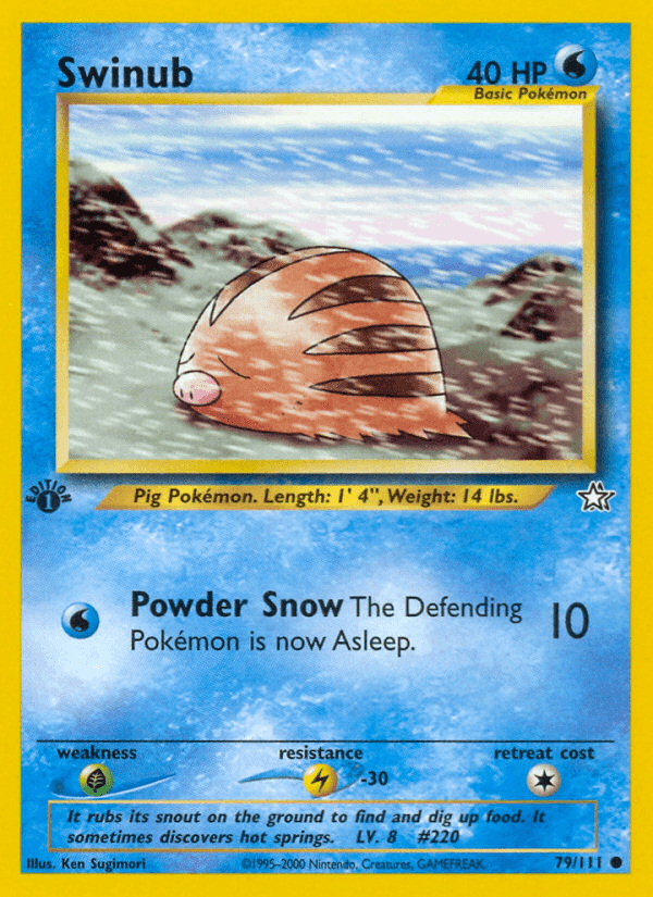 Swinub — 1st Edition