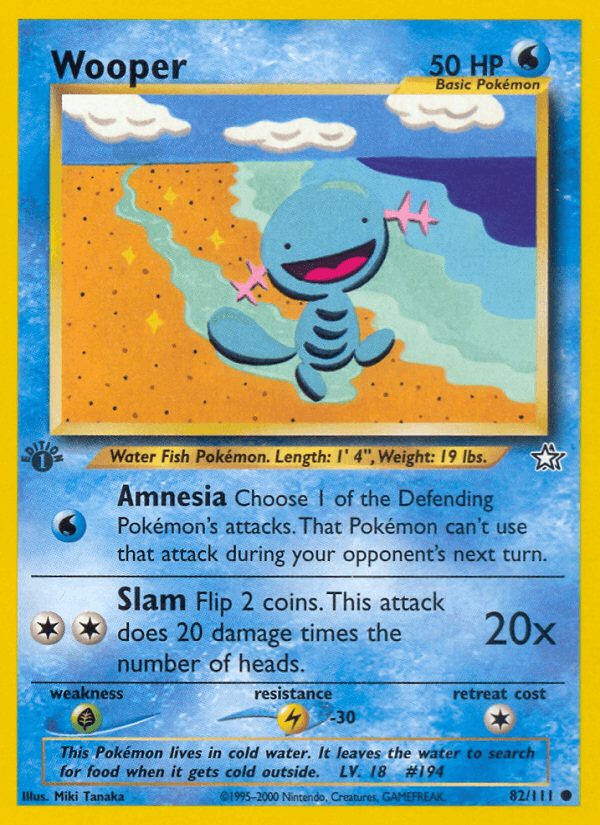 Wooper — 1st Edition