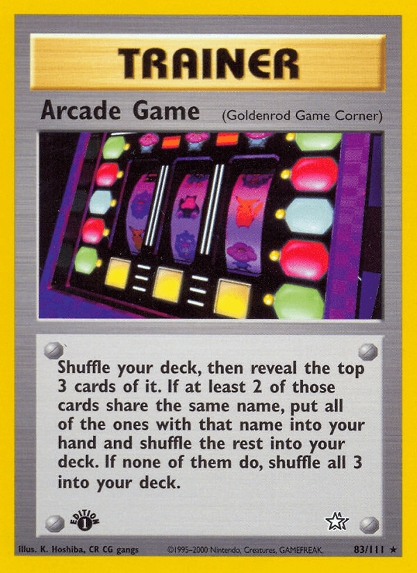Arcade Game — 1st Edition