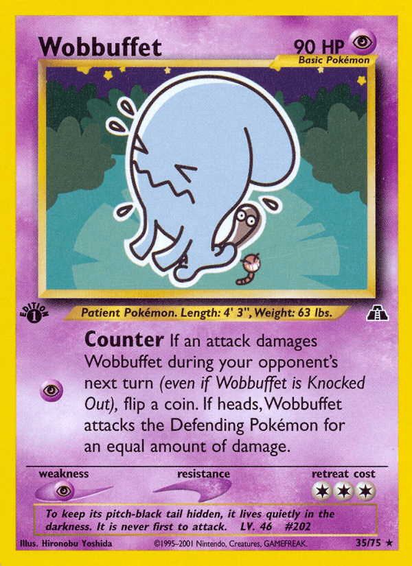 Wobbuffet — 1st Edition