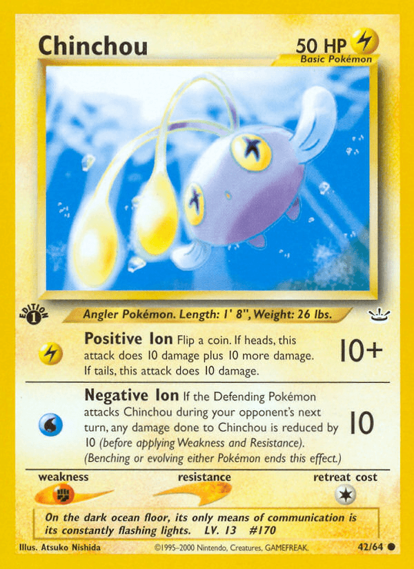 Chinchou — 1st Edition