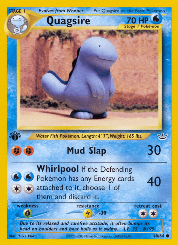 Quagsire — 1st Edition