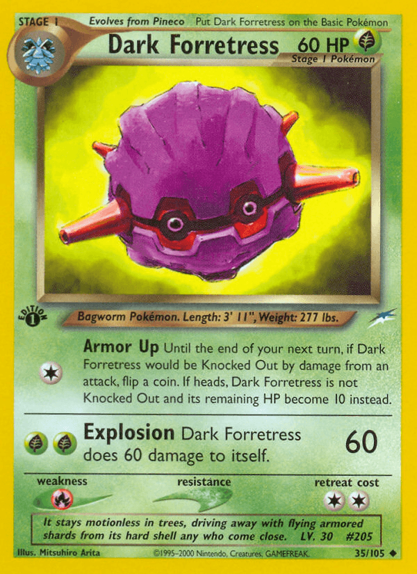 Dark Forretress — 1st Edition