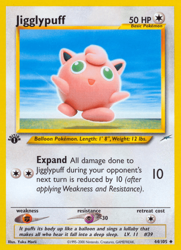 Jigglypuff — 1st Edition