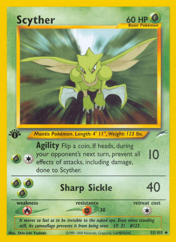 Scyther — 1st Edition