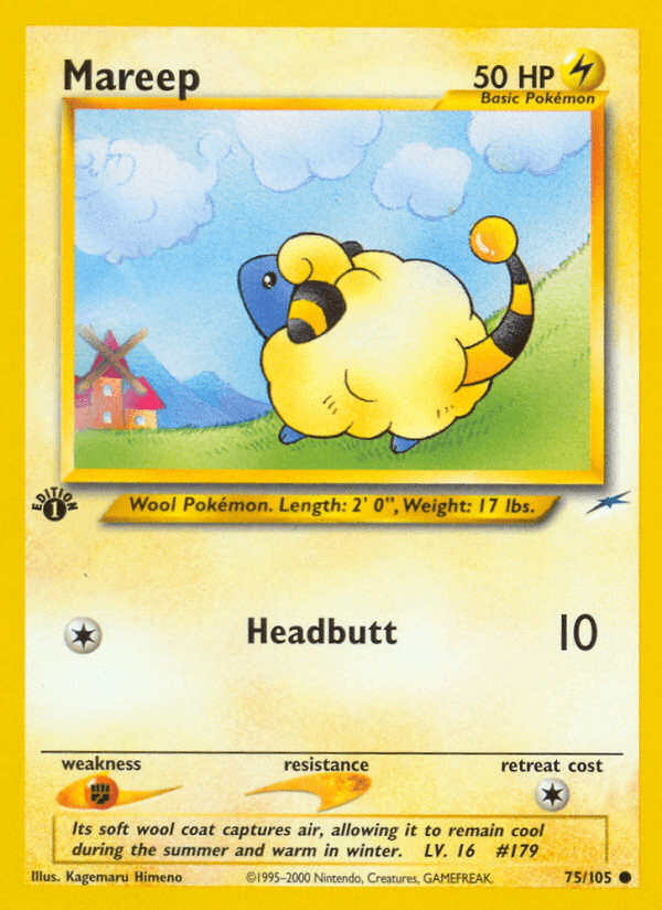 Mareep — 1st Edition